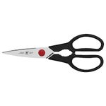 Zwilling 41370-001-0 Multi-Purpose Scissors, Universal Scissors, Length: 21 cm, Stainless Special Steel/Plastic, Twin L, Black