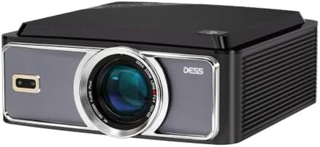 4k projector with wifi and bluetooth,DESS Movie projector with Auto Focus&Keystone,Hidden Adjustable E-Braket Outdoor Proyector With Official Built-in Apps,C5 Pro Atv2