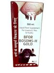 Red Deer - B For Bosoms H Gold | Liquid Feed Supplement for Livestock, Cow, Buffalo, Birds, Pig, Goat, Chicks, Chicken, Cattle, Poultry & Animals with Vitamin H | Multivitamin E,A | 500 ml (Pack of 1)