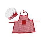 FLIP ENTERPRISES Photo Shoot Chef Hat+Apron Outfits Photography Costume Kids Cosplay Clothes 7-8 years