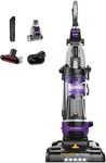 EUREKA NEU202C PowerSpeed Lightweight Bagless Upright Vacuum Cleaner with Automatic Cord Rewind and 4 On-Board Tools, Purple, Black+Purple