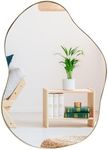 COSTWAY Decorative Wall Mirror, Lar