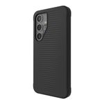 ZAGG Luxe Samsung Galaxy S24+ Case – Graphene-Enhanced, Ultra-Slim, Shock-Resistant, 10ft Drop Protection, Eco-Friendly Design, Wireless Charging Compatible, Black