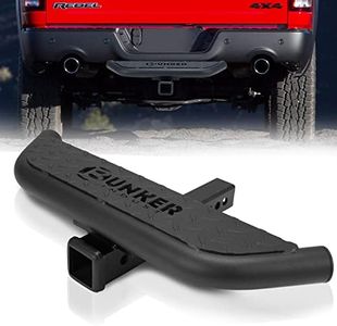 BUNKER INDUST Hitch Step with 2 Inch Hitch Receiver Compatible with Vehicles Trailer Truck Pickup,Anti Slip Hitch Mount Rear Bumper Guard Protector