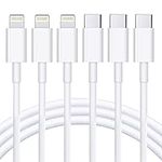 USB C to Lightning Cable 3Pack 6FT 