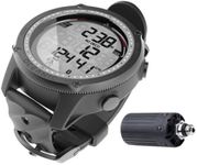 OCEANIC Geo Air Dive Watch | Connect to Your Smartphone Through DiverLog+ App | Large, Easy-to-Read Display | Air Integration | Bundle with Wireless air Transmitter