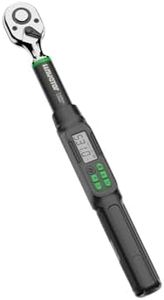 LLAVETOR Digital Torque Wrench 3/8 Drive, 2.2-44.3 ft-lbs,Inch Pounds Electric Wrench, Torque Wrenches, Snap on Wench for Bicycle & Moto Maintenance