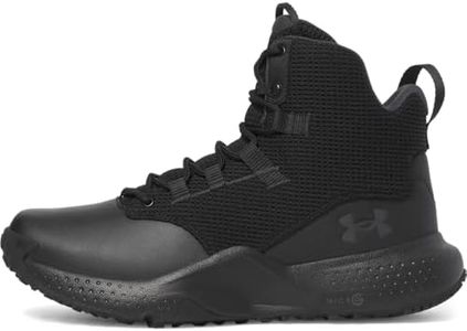 Under Armour Men's Micro G Stellar Mid, (001) Black/Black/Anthracite, 10.5, US