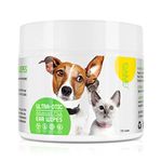 Cleaning Ear Care Wipes for Dogs & Cats | Dog Eye Tear Stain Wipes | Dirt and Wax Removal-Treats Staining（100 Wipes