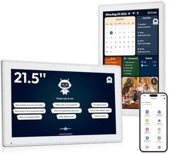 21.5 Inch AI Digital Family Calendar, AI Smart Touchscreen Wall Planner