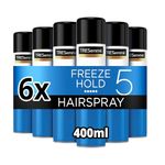 TRESemmé Freeze Hold Hairspray – 24-Hour Frizz Control, Extra Strong Hold & No Sticky Residue or Stiffness – Long-Lasting, Humidity-Resistant Styling for Straight, Curly, or Wavy Hairstyles 400ml