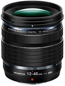 OLYMPUS Micro Four Thirds Lens M.ZUIKO Digital ED 12-45mm F4.0 PRO Standard Zoom Lens, Dustproof, Splashproof, Small and Lightweight