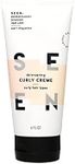 SEEN Curly Creme - Scented - Non-Comedogenic & Sulfate-Free Curl Defining Styling Hair Cream- Reduces Frizz- Heat Protectant- Safe for Sensitive Skin