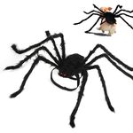 TOYMIS Spider Pets Outfit, Halloween Dogs Cats Costume Spiders Sweatshirt Halloween Pets Accessories Puppies Theme Party Costume for Dogs Puppy Cats(Medium)