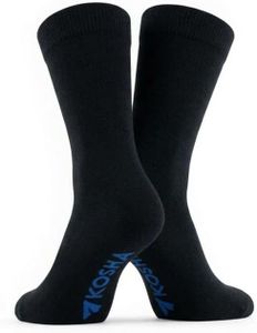 KOSHA Men's classic Merino Wool Socks for -20°C to 5°C | Pack of 1, Black | Luxurious Warmth, Moisture-Wicking | Versatile Use & Engineered for Sub-Zero Temperatures