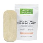 Shea Butter 1 lb / 454 g-100% Natural Raw Unrefined Ivory-Use Alone or in DIY Recipes, Body Butters, Lotions, Soap, Lip Balms, beurre de karité by Amson Naturals