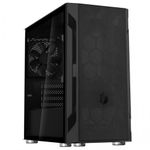 SilverStone Technology FARA H1M, Micro-ATX, Steel mesh, tempered glass, plastic front panel, steel body, 120mm fan x 1 included, SST-FAH1MB-G