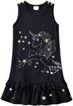 VIKITA Girls Casual Dresses Summer Girls Clothes Short Sleeve Toddler Cotton Dresses for Little Girl 2-8 Years, Sh6888, 2-3T