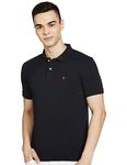 Allen Solly Men Navy Regular Fit Polo(AMKP317G04251_Navy_S)