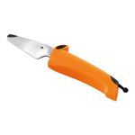 Kuhn Rikon Children’s Knife for Fruit and Vegetables, Japanese Stainless Steel Child-Friendly Blade, Ergonomic Handle with Finger Guard and Dog Design, Ages 3+, 5.8cm - Kinderkitchen