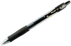Pilot G207 Retractable Gel Rollerball 0.7 mm (Pack of 3) - Black (Package may vary)