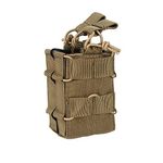 EXCELLENT ELITE SPANKER Tactical Molle Single/Double Open-Top Mag Pouch for M4 M14 M16 AR15 G36 Magazine(Coyote Brown)