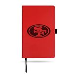 NFL San Francisco 49ers Laser-Engraved Color Notepad, 5.25 x 8.25-inches