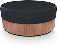 AKEfit Round Hot Tub Cover, 600D Po