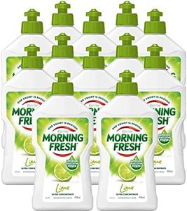 Morning Fresh Lime Ultra Concentrate Dishwashing Liquid 400 ml (Pack of 12)