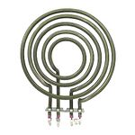 Airex Stainless Steel Pop Corn Machine Heating Coil Element (5 Rings - 4 Terminal)