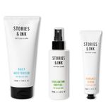 Stories & Ink Tattoo Care, The Originals Pack for All Skin Types, Completely Hydrates, Highlights and Defines your Ink, Free from Parabens and Vegan Friendly