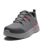 Timberland PRO Men's Intercept Industrial Athletic Work Shoe, Grey/Red, 10.5