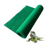 BLSMU Reptiles Carpet Terrarium Liner, Bearded Dragon Accessories Reptiles Cage Mat/Substrate for Lizards/Turtles/Snakes Iguana Supplies (10050cm)