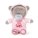 Me to You Tiny Tatty Teddy 'Cutest Little Girl' Bear in Pink Baby Grow - Official Collection