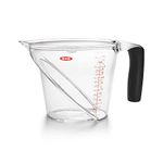 OXO GG 1050588BK Angled Measuring Cup, 4-Cup, Black