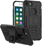 ConnectPoint Dazzle Compatible with iPhone 7, Shockproof Hybrid Military Grade Armor Heavy Duty Dazzle Case with Stand Double Protective Back Cover foriPhone 7