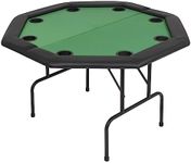 vidaXL Octagonal Poker Table - 8 Pl