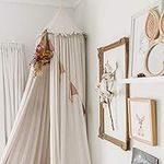 MAMERIA Kids Bed Canopy with Frills