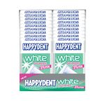 Happydent White, Xylitol Sugarfree Spearmint Flavour, Chewing Gum, Fliptop Pack, 297 g - Pack of 18