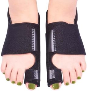 Skeerthy 2 Pieces Bunion Corrector for Women Bunion Splint & Big Toe Straightener, Brace Splint Pads Bunion Big Toe Separators Straightener for Hallux Valgus Pain Relief Fits Men and Women