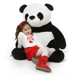 TOYFOREVER Teddy Bear for Kids Birthday | Stuffed European Style Teddy Bear | Soft Toys for Girls | Teddy Bear for Girls (4 FEET, Black & White Panda)