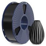 SUNLU PETG 3D Printer Filament, Strong PETG 3D Printer Filament 1.75mm, Neatly Wound 3D Printing Filament Suit for Most FDM 3D Printers, Dimensional Accuracy ±0.02mm, 1KG Spool(2.2LB), Black
