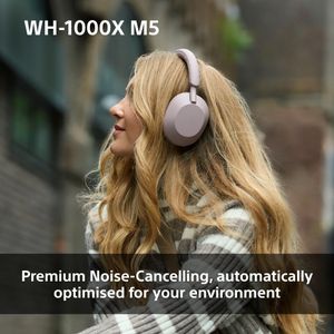 Sony WH-1000XM5 Wireless Noise Cancelling Headphones – Black