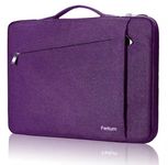 Ferkurn Laptop Case Sleeve Cover Chromebook Case Compatible with Macbook Air/Pro, iPad, Surface Pro, Acer Spin, HP, Dell XPS, ASUS Vivobook, Samsung, Waterproof Laptop Bag, Purple, 11 11.6 inch