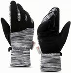 EMPO Winter Warm Sports Gloves - 3M Thinsulate Insulation Windproof Cold Weather Water Repellent Sensitive Touch Screen Freezer, Cycling, Running, Hiking, Driving, Snow Shoveling, Outdoor Hunting