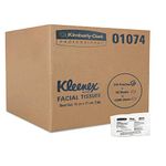 Kleenex Facial Tissue Pouch 1074 - Flat Pouch Facial Tissue - 240 Tissue Pouches x 50 White Tissues - 2 Ply Facial Tissues- Sheet Size 20 x 15 cm (12000 Tissues Total)