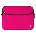 VanGoddy Protective Magenta Neoprene Padded Sleeve for Visual Land Prestige Prime 10ES, Elite 10QS 10QL, Premier 10, 9 Tablet's