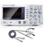 Hanmatek DOS1102 Digital oscilloscope with 2 Channels and Screen 7 inch / 18 cm, TFT-LCD Display, Portable Professional Oscilloscope Kit with 110mhz Bandwidth 1GS/s Sampling Rate