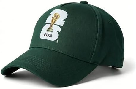 Covbozk FIFA World Cup 2026 Baseball Cap, Soccer Fan Hat Adjustable, Football Sports Cap for Men Women Outdoor Travel (Green)