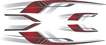 Quada Vinyl Scooter Graphics 2 Side Decal Sticker For Honda Activa (Ac6)